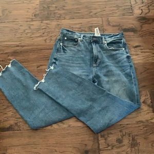 american eagle mom jeans